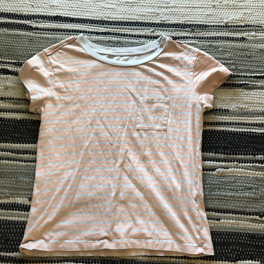RVCA stripped shirt